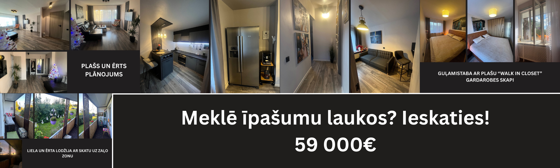 Meklē īpašumu laukos