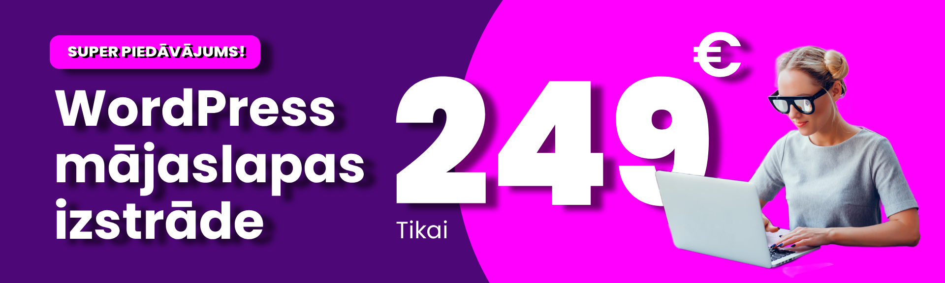 Wordpress mājaslapa lēti