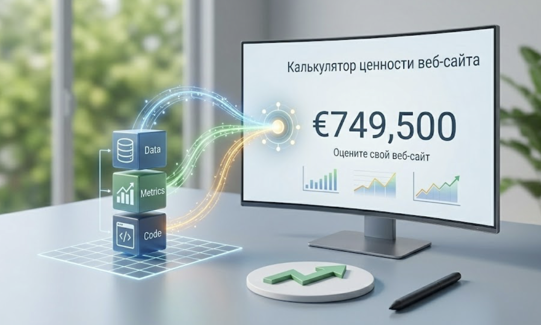 Калькулятор ценности веб-сайта – оцените свой веб-сайт