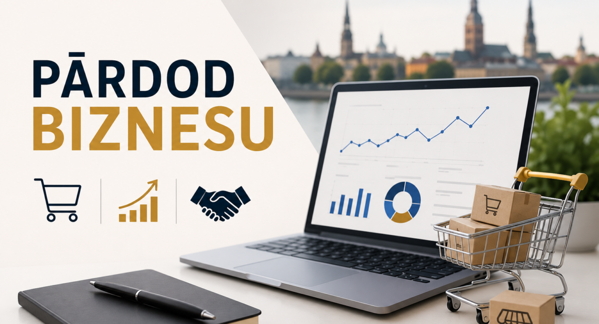 Kā veiksmīgi pārdot biznesu, biznesa projektu vai e-komercijas veikalu Latvijā?