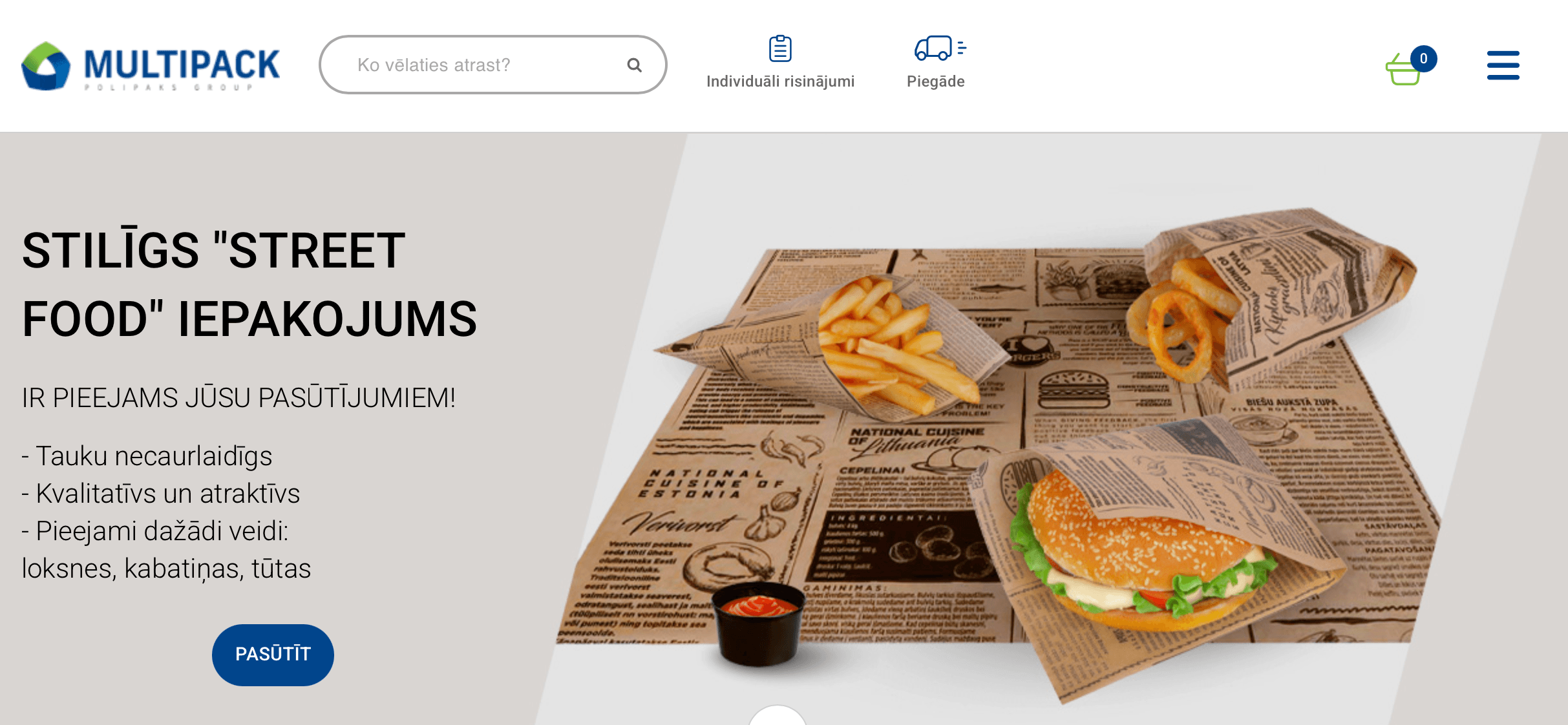 Iepakojums un iepakojuma materiāli interneta veikaliem