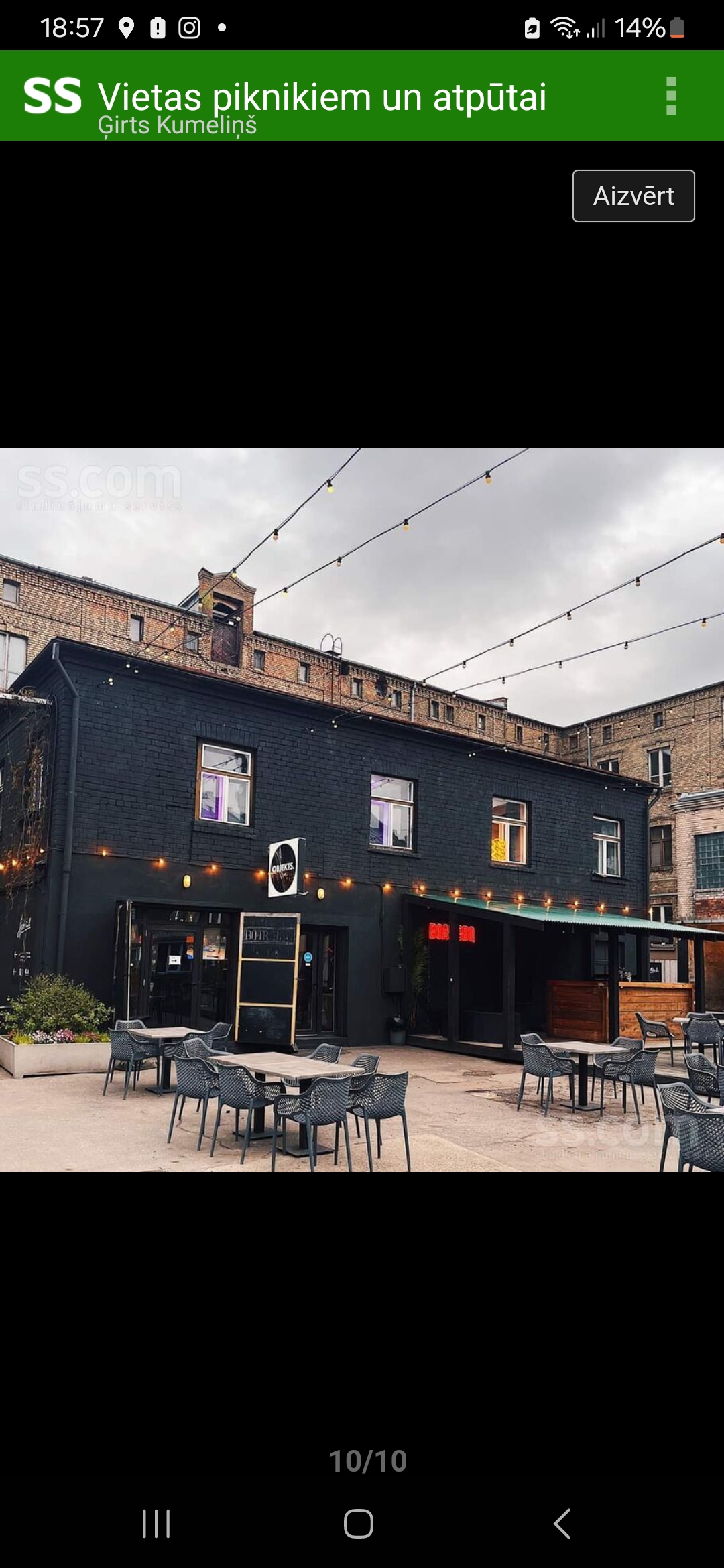 Kafejnīca Rīgas centrā radošajā kvartālā