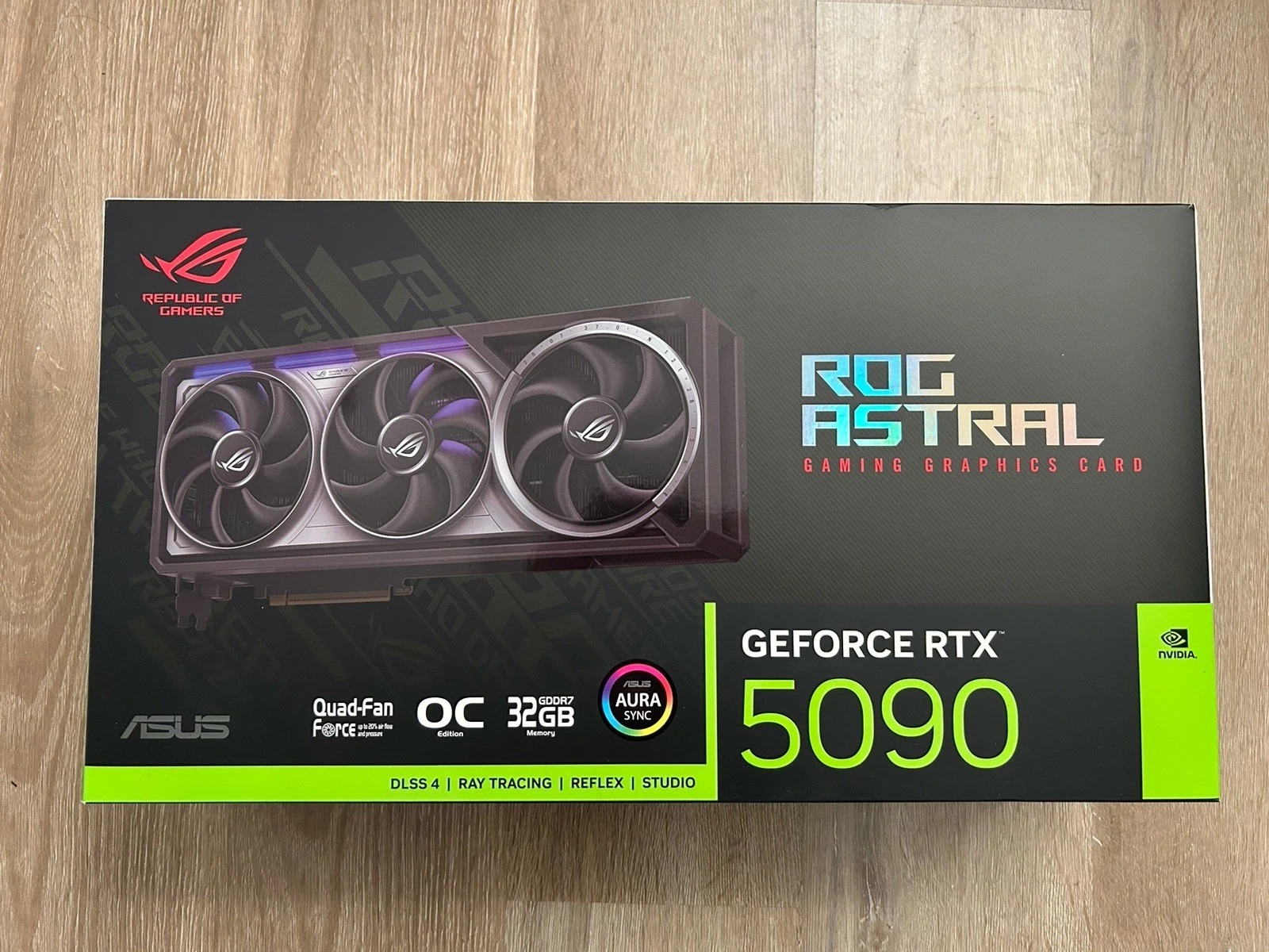 Pārdodu ASUS ROG Astral GeForce RTX 5090 32GB vairumtirdzniecībā