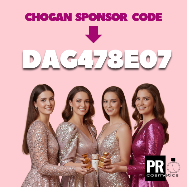 Chogan sponsora kods jeb Chogan mentora kods reģistrācijai