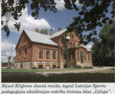 Kliģenes jaunā muiža “Neuhof”