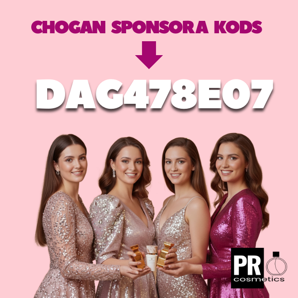 Chogan sponsora kods jeb Chogan mentora kods reģistrācijai