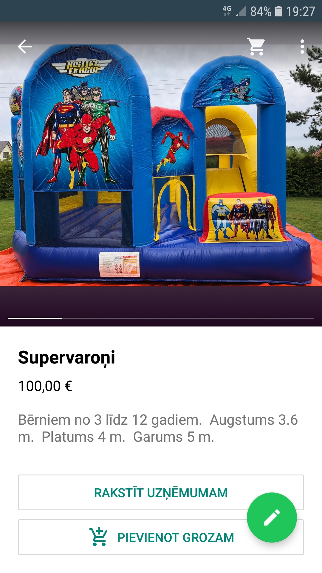 Piepūšamās atrakcijas